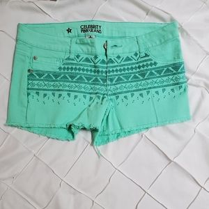 Women's celebrity pink shorts